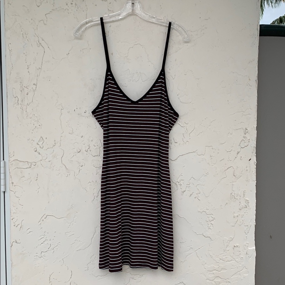 Forever21 Striped Midi Dress